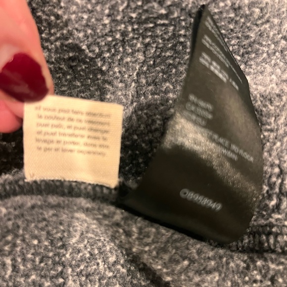 Free People Dreamers Cropped Button Up Hoodie Jacket Gray Streetwear Large - Picture 10 of 14